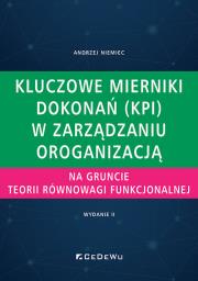 Okładka książki Kluczowe mierniki dokonań (KPI) w zarządzaniu
