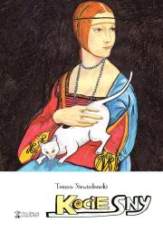 Kocie sny. Autor: Tomasz Niewiadomski. Dadada.pl Okładka książki Kocie sny