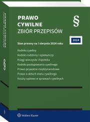Okładka książki Kodeks cywilny. Kodeks rodzinny i opiekuńczy. Księgi wieczyste i hipoteka. Kodeks postępowania cywilnego. Prawo prywatne międzynarodowe. Prawo o aktac