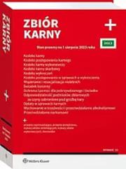 Okładka książki Kodeks karny. Kodeks postępowania karnego. Kodeks karny wykonawczy. Kodeks karny skarbowy. Kodeks wykroczeń. Kodeks postępowania w sprawach o wykrocze