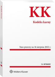 Okładka książki Kodeks karny. Przepisy