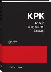 Okładka książki Kodeks postępowania karnego. Przepisy