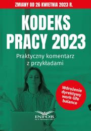 Okładka książki Kodeks Pracy 2023 Praktyczny komentarz