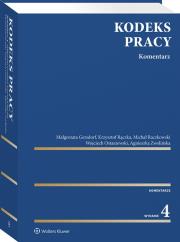 Kodeks pracy. Komentarz. Autor: Gersdorf Małgorzata, Raczkowski Michał, Rączka Krzysztof, Agnieszka Zwolińska, Ostaszewski Wojciech. Dadada.pl Okładka książki Kodeks pracy. Komentarz