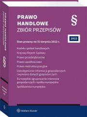 Okładka książki Kodeks spółek handlowych. Krajowy Rejestr Sądowy. Prawo przedsiębiorców. Prawo upadłościowe. Prawo restrukturyzacyjne. Udostępnianie informacji gospod