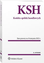 Okładka książki Kodeks spółek handlowych. Przepisy