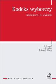 Okładka książki KODEKS WYBORCZY 4 wyd. - Krótkie
Komentarze Becka