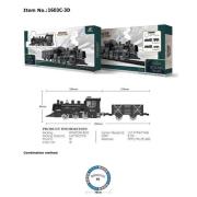 Kolejka na baterie dym, światło i dźwięk 9/18. Wydawca: Rastar. Dadada.pl Opakowanie Kolejka na baterie dym, światło i dźwięk 9/18