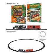 Kolejka na baterie światło i dźwięk 12/24. Wydawca: Rastar. Dadada.pl Opakowanie Kolejka na baterie światło i dźwięk 12/24