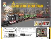 Opakowanie Kolejka na baterie z torami para i światło