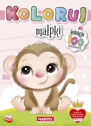 Okładka książki Kolekcja Koloruj - Małpki