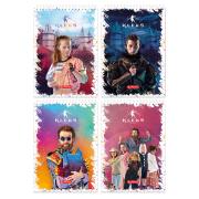 Opakowanie Kołonotatnik A6 Kleks paczka 20 sztuk kratka