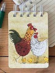 Kołonotes A7 SSN46 Kury. Wydawca: Alex Clark. Dadada.pl Opakowanie Kołonotes A7 SSN46 Kury