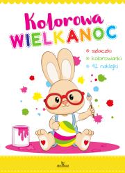 Kolorowa Wielkanoc. Autor: Matusiak Monika. Dadada.pl Okładka książki Kolorowa Wielkanoc