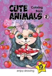 Opakowanie Kolorowanka A4 15 obrazków Słodkie zwierzątka 2