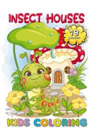 Opakowanie Kolorowanka A4 18 obrazków Domki owadów