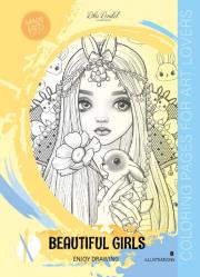 Opakowanie Kolorowanka A4 Beautiful Girls żółta