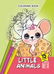 Opakowanie Kolorowanka A5 15 obrazków Małe zwierzątka 2