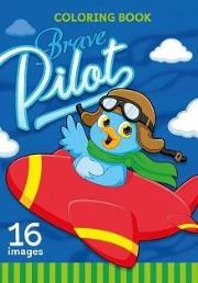 Opakowanie Kolorowanka A5 16 obrazków Dzielny pilot