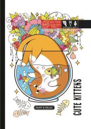 Opakowanie Kolorowanka antystresowa 143x200 32 Cute kittens