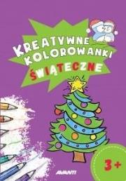 Kolorowanka Boże Narodzenie z naklejkami MIX. Autor:   Praca zbiorowa. Dadada.pl Okładka książki Kolorowanka Boże Narodzenie z naklejkami MIX