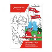 Opakowanie Kolorowanka Caran d’Ache SWISS EXPLORER