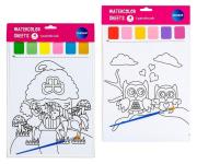 Opakowanie Kolorowanka do malowania wodą 4 obrazki