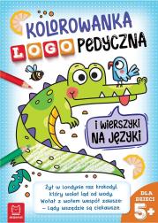 Kolorowanka logopedyczna i wierszyki na języki. Autor: Michalec Bogusław. Dadada.pl Okładka książki Kolorowanka logopedyczna i wierszyki na języki