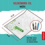Opakowanie Kolorowanka podłogowa Coloring Poster XXL Wróżki