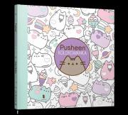 Kolorowanka Pusheen. Autor: Claire Belton. Dadada.pl Okładka książki Kolorowanka Pusheen