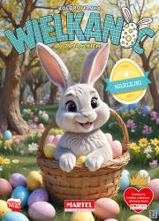 Okładka książki Kolorowanka Wielkanoc z zajączkiem z naklejkami