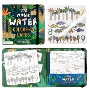 Opakowanie Kolorowanka Wodna z Pisakiem Dinozaury 10 kart