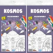 Opakowanie Kolorowanka XL. Kosmos 2szt/zgr