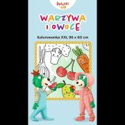 Kolorowanka XXL. Warzywa i owoce. Wydawca: Trefl Books. Dadada.pl Opakowanie Kolorowanka XXL. Warzywa i owoce