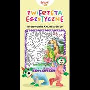 Kolorowanka XXL. Zwierzęta egzotyczne. Wydawca: Trefl Books. Dadada.pl Opakowanie Kolorowanka XXL. Zwierzęta egzotyczne
