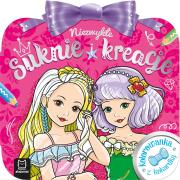 Okładka książki Kolorowanka z kokardką. Niezwykłe suknie i kreacje