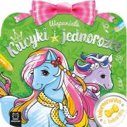 Okładka książki Kolorowanka z kokardką. Wspaniałe kucyki i jednorożce