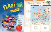Okładka książki Kolorowanka z naklejkami Flagi