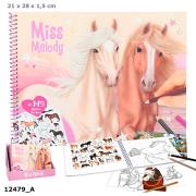 Opakowanie Kolorowanka z naklejkami Miss Melody 12479A