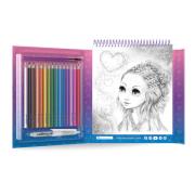 Opakowanie Kolorowanka z pisakiem wodnym M Estrelia Nebulous Stars