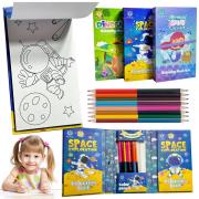 Opakowanie Kolorowanki zamykane 8 kredek
