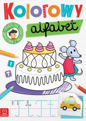 Okładka książki Kolorowy alfabet. Edukacyjna książeczka