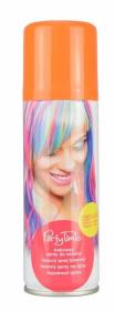 Opakowanie Kolorowy spray do włosów pomarańczowy