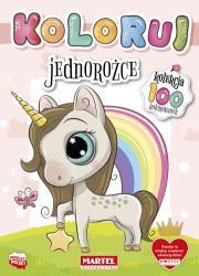 Okładka książki Koloruj Jednorożce