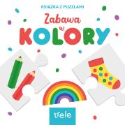 Okładka książki Kolory. Książka z puzzlami
