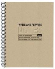 Opakowanie Kołozeszyt A4/120K kratka beżowy