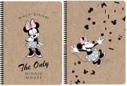 Opakowanie Kołozeszyt A4/80K kratka Minnie Mouse Kraft