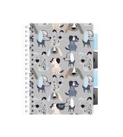 Opakowanie Kołozeszyt A5 100k kratka PP Coolpack doggy