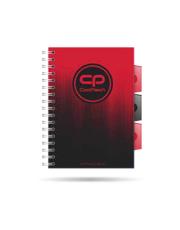 Opakowanie Kołozeszyt A5 100k kratka PP Coolpack gradient cranberry