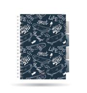 Opakowanie Kołozeszyt A5 100k kratka PP Coolpack street life